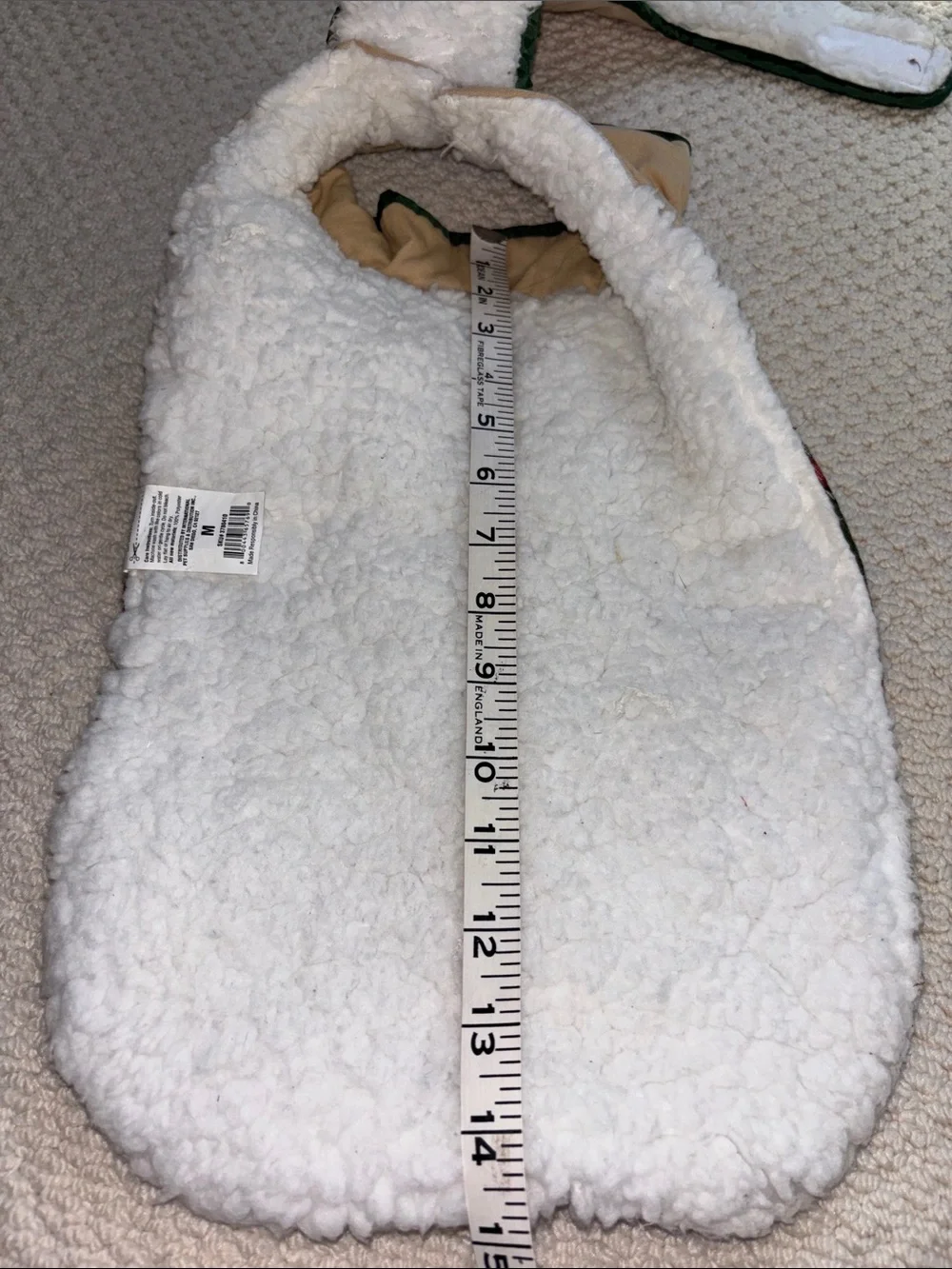 Dog Fleece Check Jacket